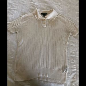 Ralph Lauren Knit Short Sleeve Sweater